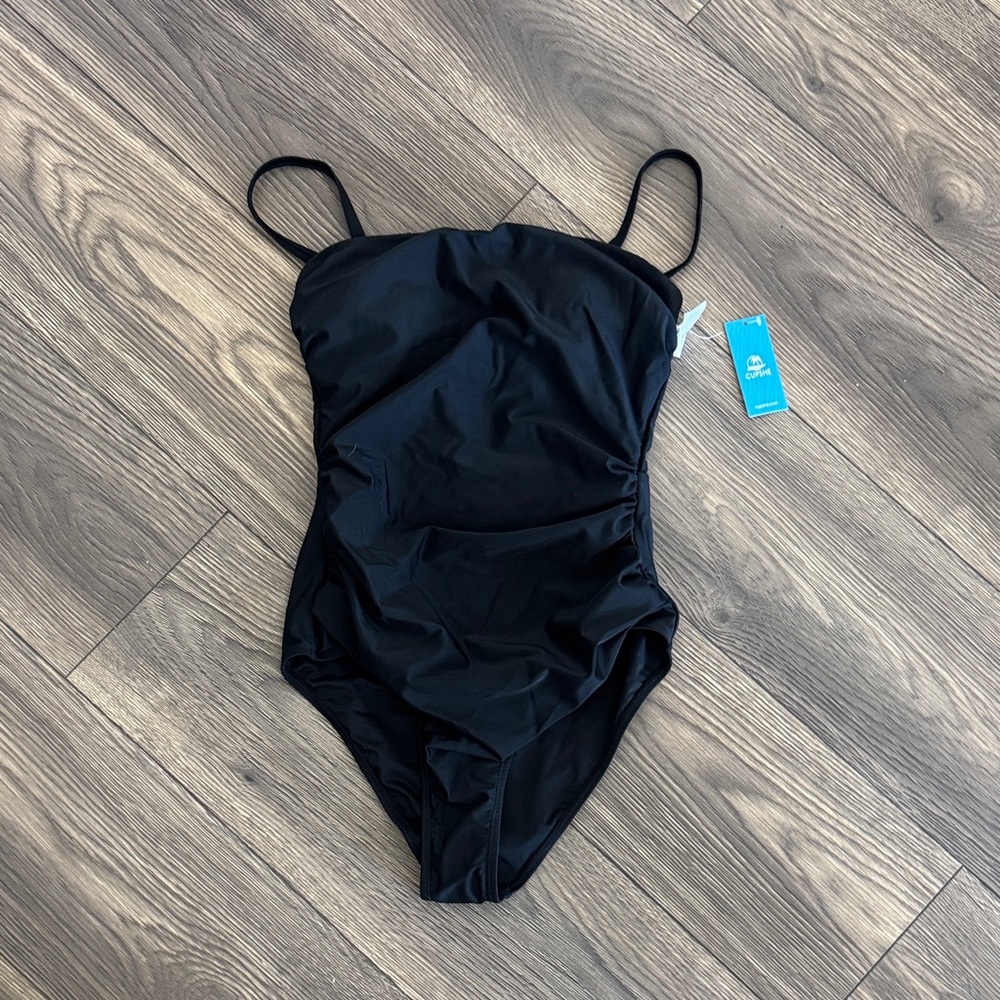 Cupshe Elegant Black Swimsuit